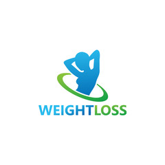Obraz premium Weight Loss Logo Template Design