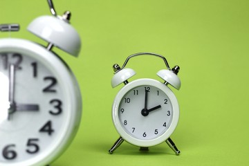 Clock marking winter time change