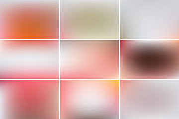 Naklejka premium Pink orange plain background images