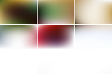 Obraz premium Green orange plain background images