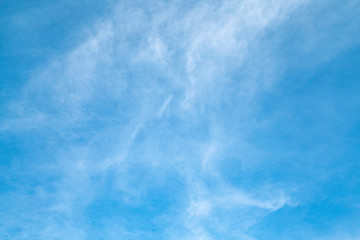 Beautiful sky with indigo background