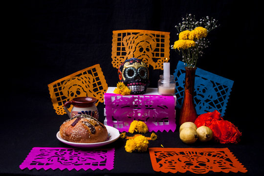 Ofrenda de Muertos, d&iacute;a de muertos