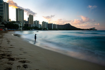 Wikiki sunrise