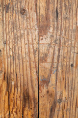 Old Weathered Cracked Brown Wood Texture