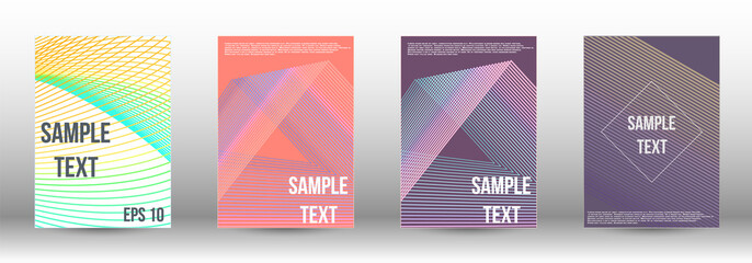 Creative backgrounds with abstract gradient linear