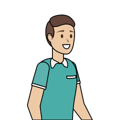 Isolated avatar man vector design