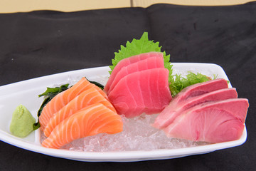 Photos of delicious Japanese food Suitable for making menus in restaurants.