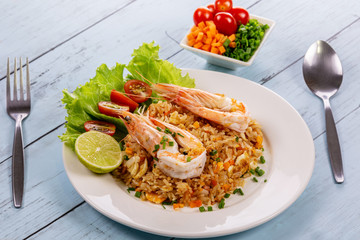 Shrimp fried rice