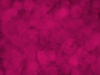 Pink  and black watercolor painting