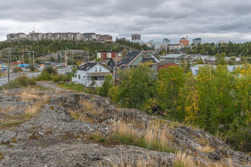 Downtown Yellowknife, Northwest Territories, Canada