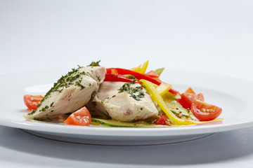 chicken with vegetables
