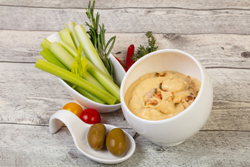 Vegan cuisine - Humus