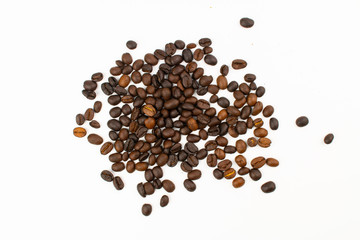 Roasted coffee beans