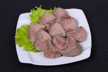 Gurmet pork tongue snack