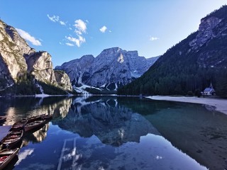 lake in mountains