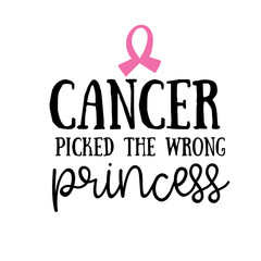 Cancer Picked the Wrong Princess