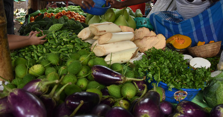 Vegetables for Selling in Local Market