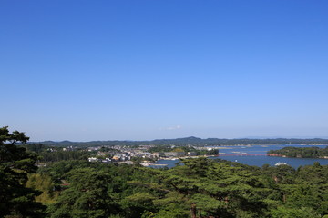 Naklejka na ściany i meble The scenery of Matsushima in Miyagi Prefecture, Japan