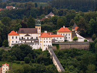 Obraz premium Kloster Mariahilf in Passau in Niederbayern, Bayern, Deutschland 