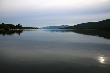 Fototapeta na wymiar Lake George NY