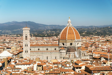 Fototapeta na wymiar Cathedral of Santa Maria del Fiore, Florence, Italy
