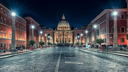 St Peter's basilica in Rome