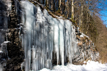 Eiswand in Steyrling