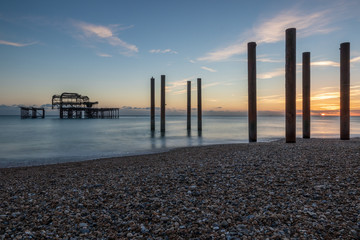 Old Pier in Brighton