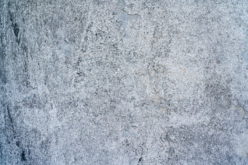 Gray stucco on wall of house. Construction industry.