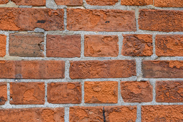 Ziegelwand rot 