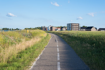 zeewolde city road buildings street