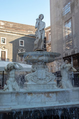 fountain on Catania