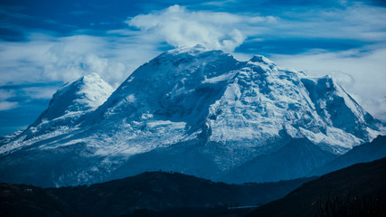 Plakat Huascaran, Andes Mountain