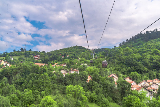 View of Landscape from Trebevic
