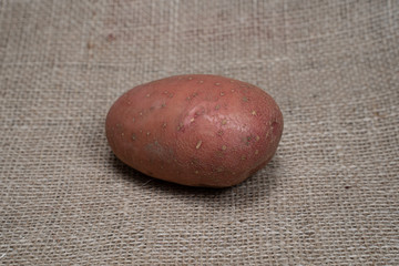 Photograph of a vegetable potato. Fruits vegetables potatoes.