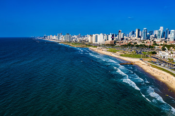 Tel Aviv aus der Luft