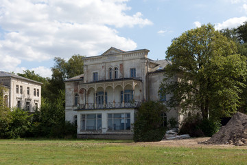 Old Mansion at the Coast of Heiligendamm, Bad Doberan, Mecklenburg-West Pomerania, Germany