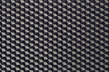 Texture of old metal background. Casting cubic terrain.