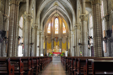 Obraz premium Christ the King Cathedral is the Cathedral of the Catholic diocese of Nha Trang in Central Vietnam.