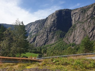 Naklejka premium Berg Norwegen