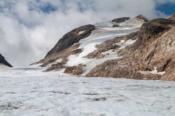 Glacier de l'Etendard, Savoie, Alpes, France