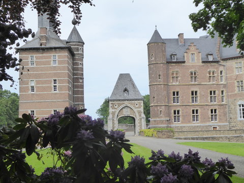 Historisches Wasserschloss 12. Jahrhundert