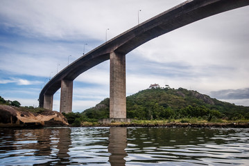 Third Bridge photographed in Vitoria, Vila Velha, Espirito Santo, Southeast of Brazil. Picture made in 2008.