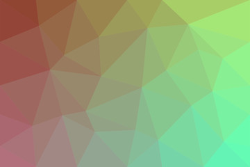 Obraz premium Geometrical abstract triangle tiled pattern background - vector graphic from triangles in colorful tones