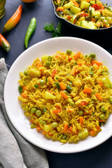 Vegetarian pilaf