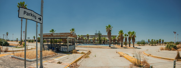 Impressions of the old Ellinikon Athens airport , abandoned in 2001 after the new Athens...