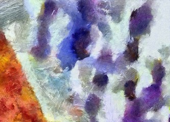 Abstract grunge texture background. Stock abstraction art on canvas. Realistic beauty digital painting. Amazing simple design pattern for backdrop. Macro template in oil. Splashes of paint.