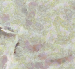 Detailed close-up grunge clouds abstract background. Dry brush strokes hand drawn oil painting on canvas texture. Creative simple pattern for graphic work, web design or wallpaper. Chaotic splashes.