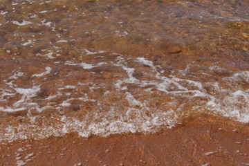 Fototapeta na wymiar Water at the beach