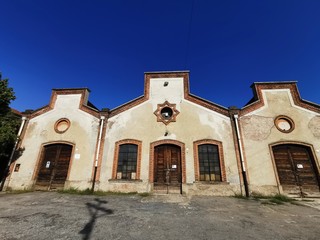 villaggio crespi fabbrica e panorama